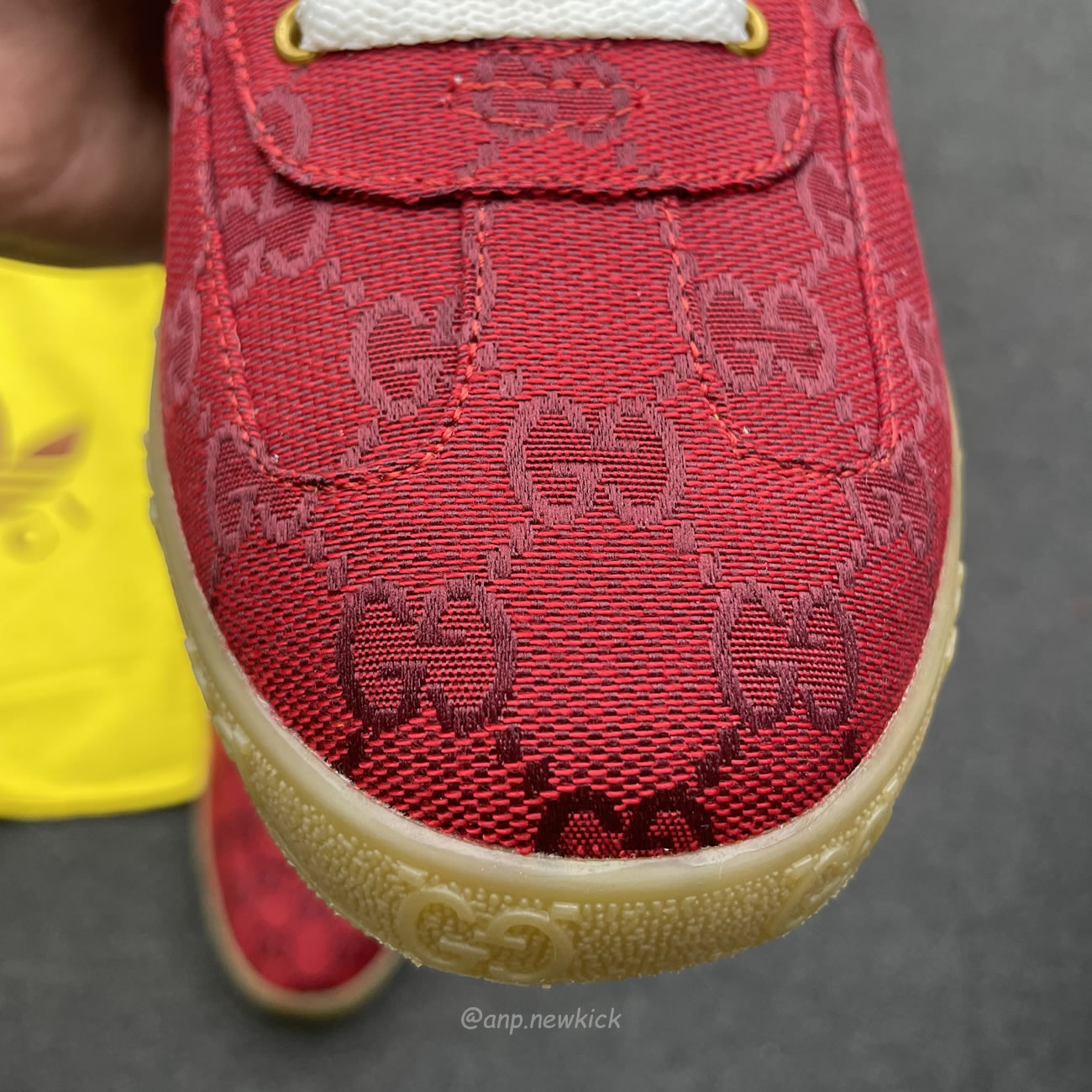 Adidas X Gucci Gazelle Original Gg Red 737967 Faaw3 6451 (9) - www.newkick.vip